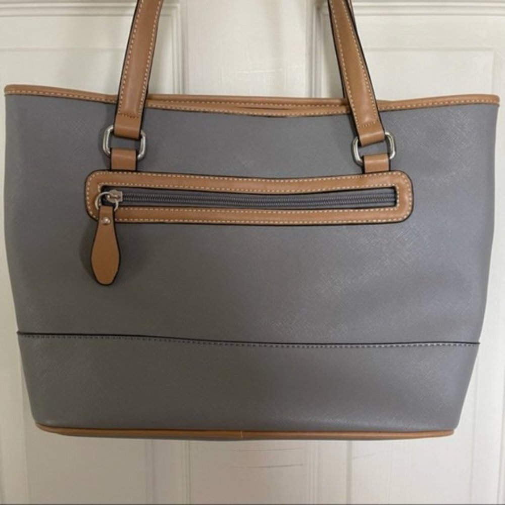 Giani Bernini Double Flat Strap Shoulder Bag - image 7